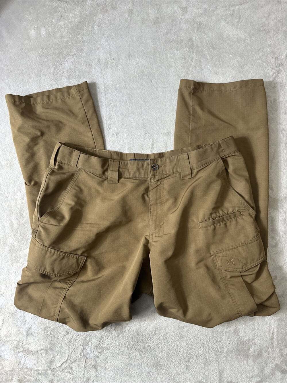 5.11 Tactical Women’s Cargo Pants Tan Brown Ripstop Utility Outdoor Hiking